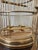 1970s Large Vintage Indian Brass Bird Cage For Sale - Image 5 of 6