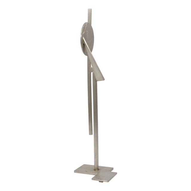 Abstract Robert Hansen Abstract Stainless Steel Floor Sculpture - Contemporary Modern Art For Sale - Image 3 of 6