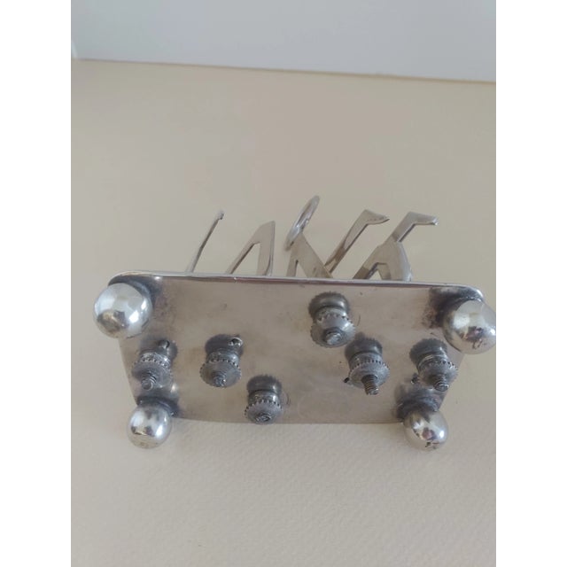 Vintage English Toast Caddy For Sale - Image 4 of 4