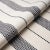 Schumacher Schumacher Lubeck Stripe Fabric in Black For Sale - Image 4 of 4