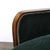 Green Pair of Art Deco Walnut Armchairs in Eucalyptus Mohair Velvet W/ Nickel Sabots For Sale - Image 8 of 18