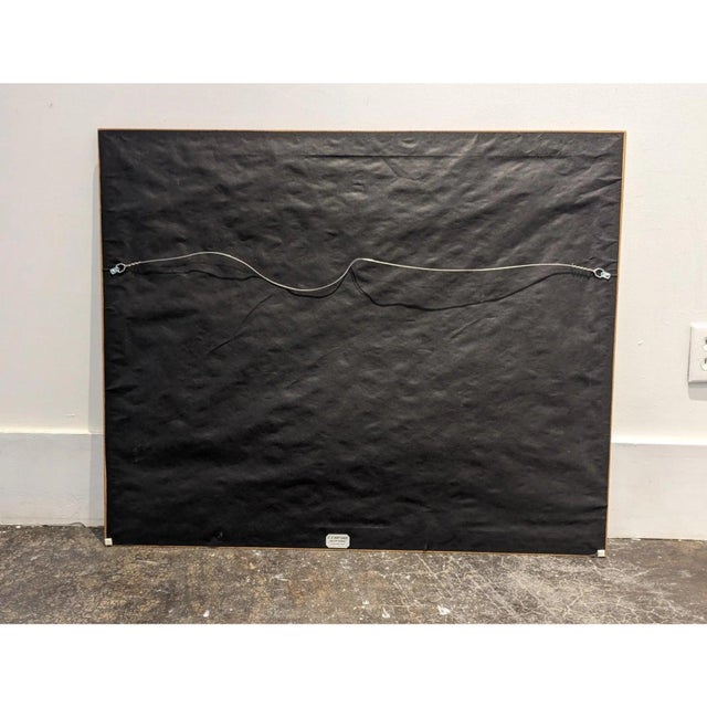 Minimalist Modern Liminal Space Lithograph by Lynne Clibanoff 1970s For Sale In Dallas - Image 6 of 6
