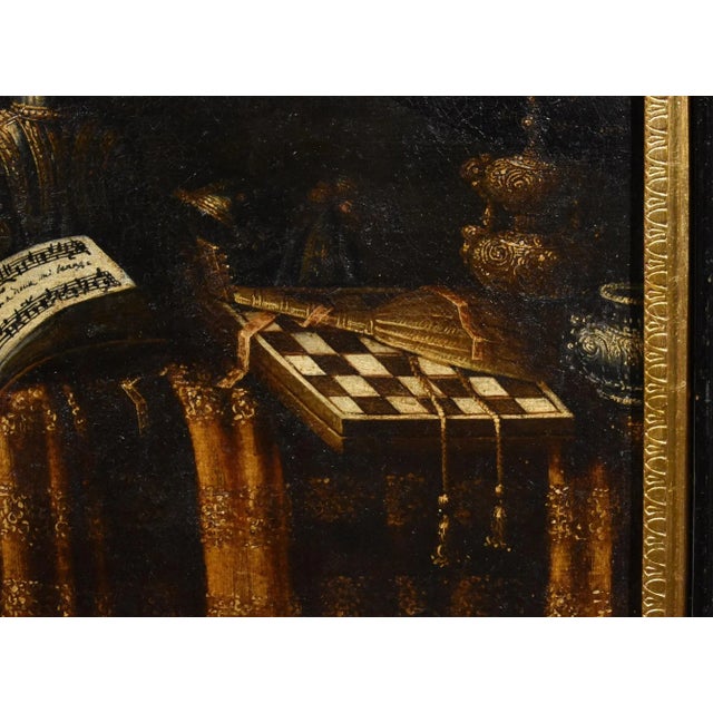Francesco Noletti Detto Il Maltese, Still Life with Armor, 1640, Oil on Canvas, Framed For Sale - Image 6 of 16