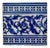 Antique Blue and White Spanish Tile For Sale