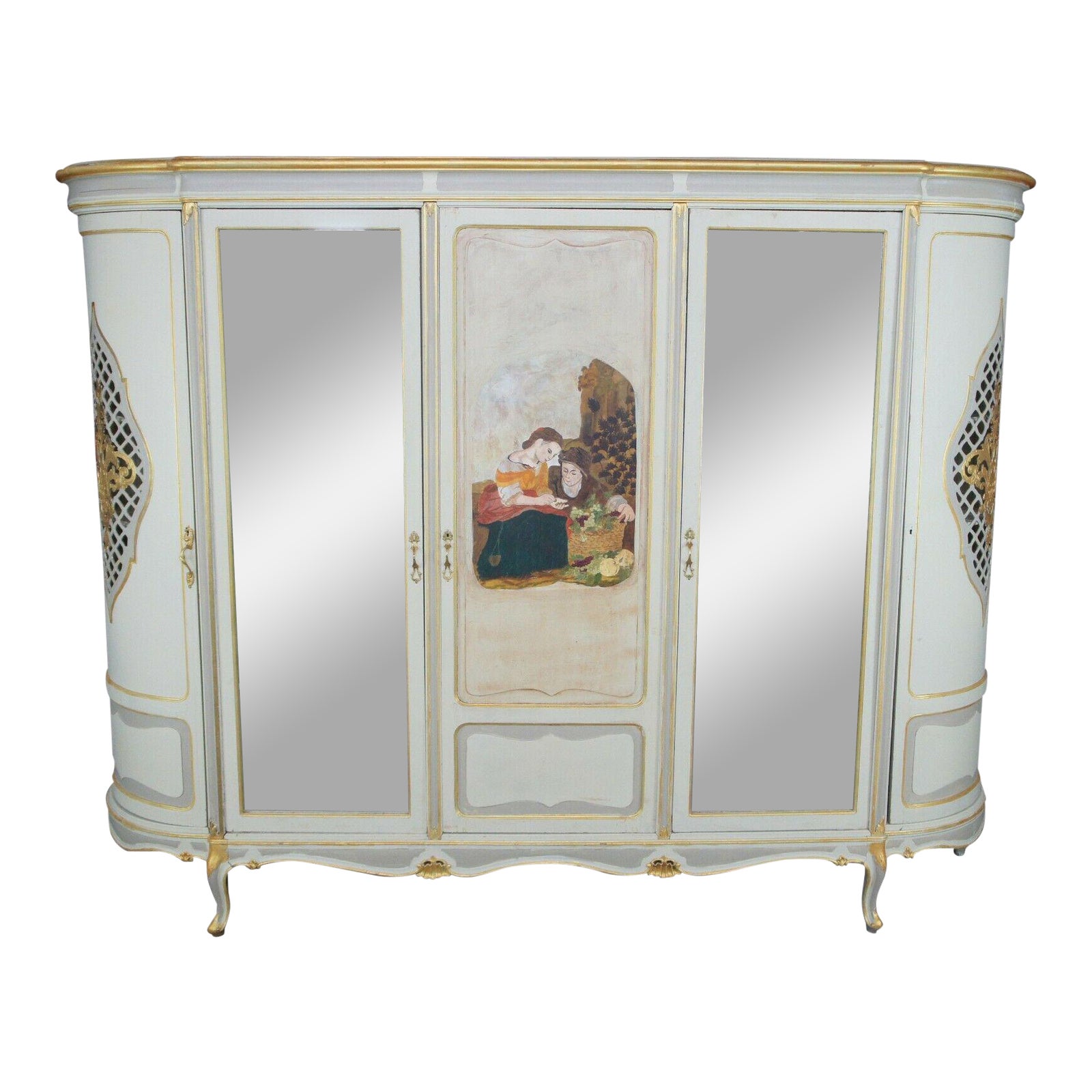 Antique French Provincial Knockdown Armoire Chairish