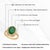 Mid 1920s Style 3.27Carats Oval Emerald Diamond 14k Gold Art Deco Ring Size 4 For Sale - Image 13 of 18