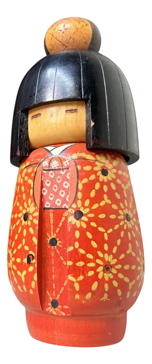 Sōsaku Kokeshi by Kazuo Takamizawa, 1970s