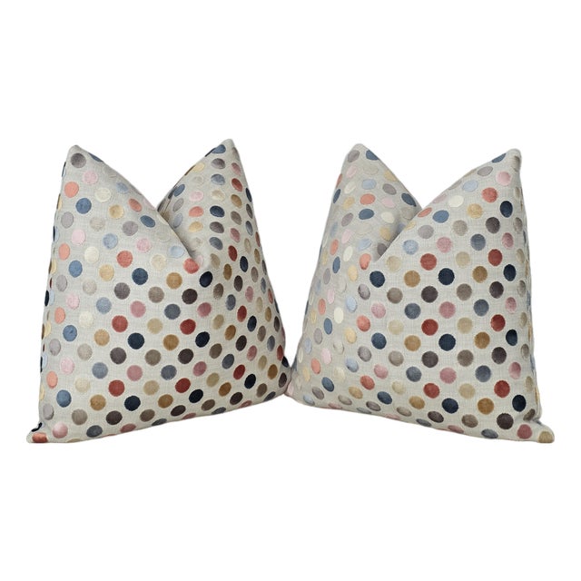 Dotly Designer Throw Pillows For Sale