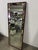 Glass Mirror with Brown Frame, 1950s For Sale - Image 6 of 6