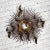 William Bowie Mid 20th Century Wall Sculpture Torch Cut Brass Birds on Starburst Nail Style Silas Seandel or William Bowie For Sale - Image 4 of 13