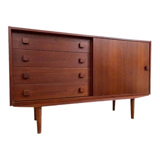 Scandinavian Teak Midcentury Sideboard, 1960s For Sale
