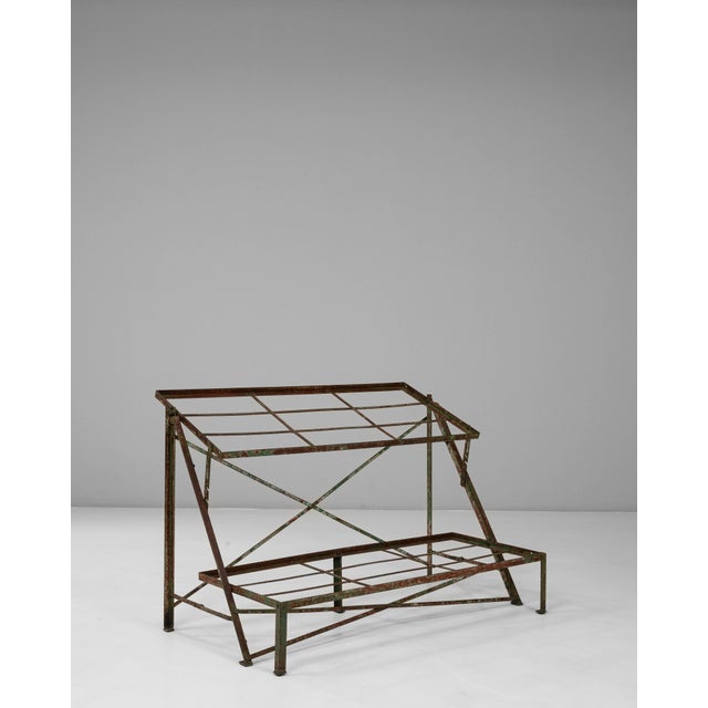 19th Century 19th Century French Iron & Wood Display Table For Sale - Image 5 of 18