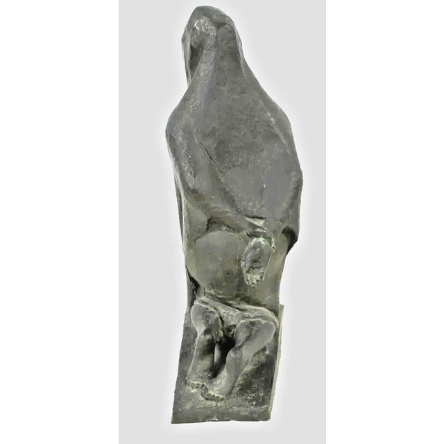 1960s 1960s Akira Kurosawa Signed & Dated Bronze Sculpture. For Sale - Image 5 of 8
