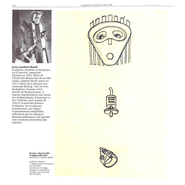 "Les Fouquet: Bijoutiers Joailliers a Paris 1860-1960" 1984 Gary, Marie-Noel De Et Evelyne Posseme For Sale - Image 9 of 11