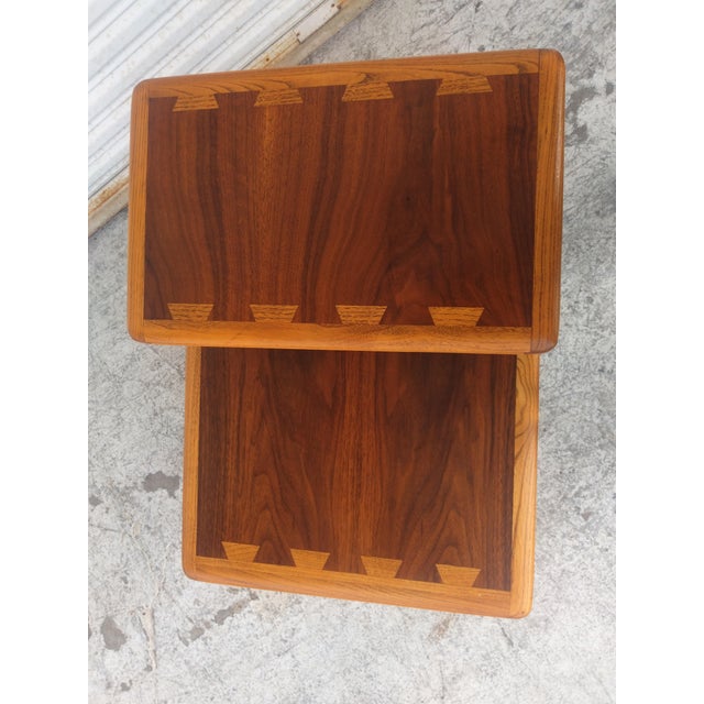 Andre Bus Late 20th Century Andre Bus Step End Table For Lane Acclaim Furniture For Sale - Image 4 of 6