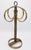 Italian Mid Century Italian Golden Gilt Metal Hand Towel Rack For Sale - Image 3 of 9