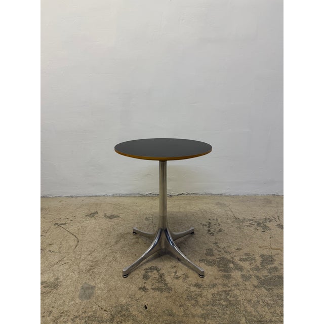 Metal Nelson Pedestal Table by George Nelson for Herman Miller For Sale - Image 7 of 14