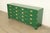Mid-Century Modern Drexel Heritage Mid-Century Hollywood Regency Campaign Green Lacquered Dresser | Newly Refinished For Sale - Image 3 of 13
