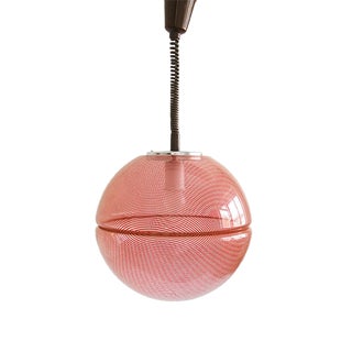 Large Pendant Globe Lamp from Guzzini & Meblo, 1950s For Sale