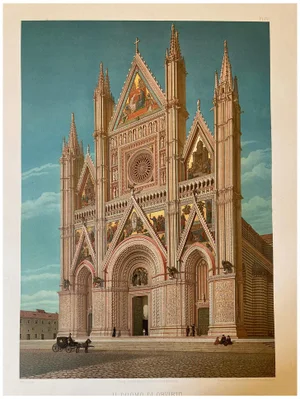 Polychrome Masterpieces of Monumental Art, 1883, Paper, Set of 6