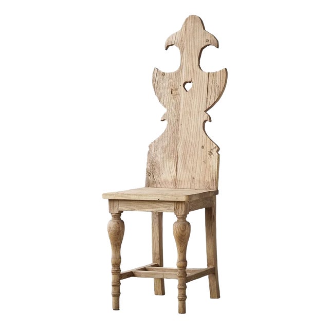 Matthew Izzo Home Chinese Colonial Wood Dining Chair For Sale