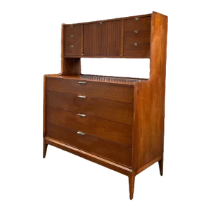 Vintage Mid Century Modern Dresser Dovetailed Drawers Arthur Umanoff
