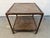 Late 20th Century Rustic Industrial Two-Tier Metal Accent Table For Sale - Image 15 of 15