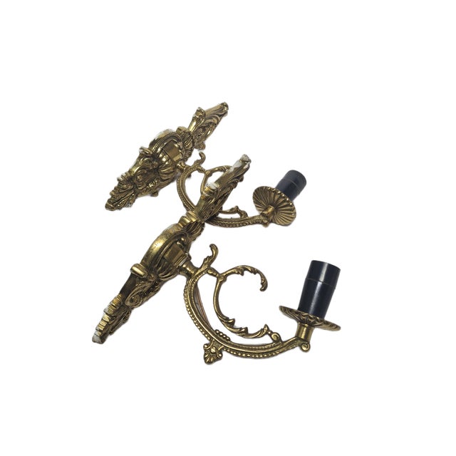 Rococco Style Sconces, Poland, 1970s, Set of 2 For Sale - Image 11 of 14