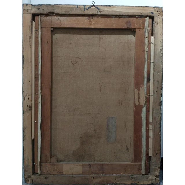 Giuseppe Puricelli Guerra - Untitled - interior - Original Oil Painting - 1860 For Sale - Image 3 of 5