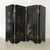 Chinese Vintage Chinese Lacquer Tabletop Folding Screen For Sale - Image 3 of 16