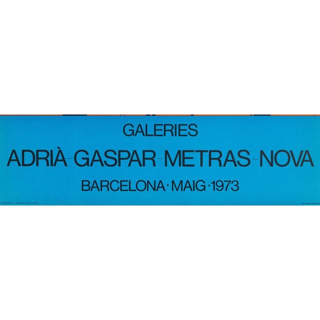 Modern Joan Miro, Galerie Gaspar, 1973, Original Lithograph For Sale - Image 3 of 5