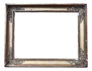 Gilded Frame with Keys and Palmette Motifs