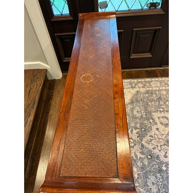 Queen Anne 1970s Traditional/Reproduction Console Table With Chippendale & Queen Anne Influences. For Sale - Image 3 of 8