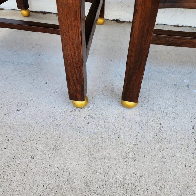 Frank Lloyd Wright Style Dining Chairs Set of 8 For Sale - Image 12 of 12