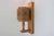Brown Vintage Wall Lights in Pine by Leif Wikner, Sweden, 1970s, Set of 2 For Sale - Image 8 of 13