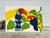 Children's Vintage 1972 Marimekko “Pepe” Parrot Fabric Wall Hanging For Sale - Image 3 of 8