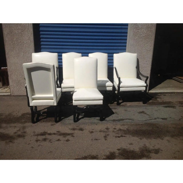 Tuscan Tuscan Style Dining Chairs - Set of 6 For Sale - Image 3 of 5