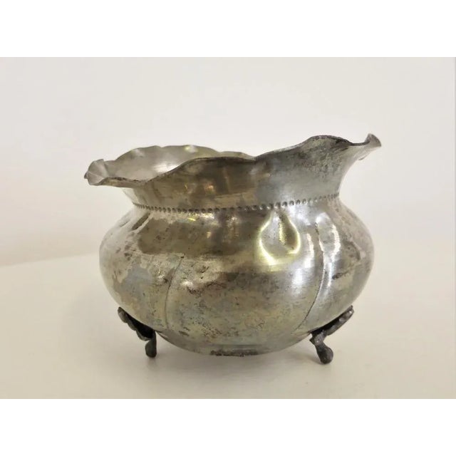 Handmade Pewter Items, 1960s, Set of 4 For Sale - Image 15 of 17