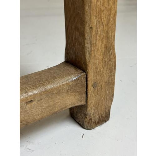 Brown French Oak Monastery Table, 19th Century For Sale - Image 8 of 18