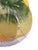 1990s 1990s Spanish Glazed Ceramic Yellow & Green Fruit Basket Centerpiece For Sale - Image 5 of 8