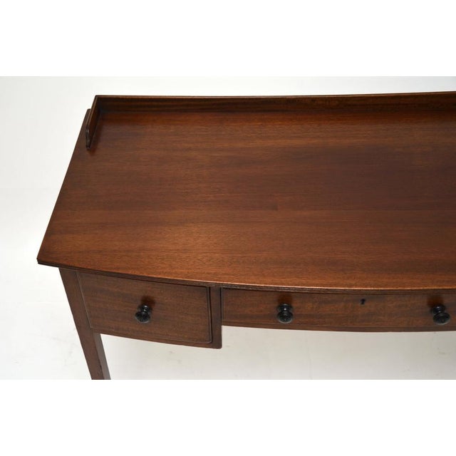 Antique Edwardian Writing Table, 1900s For Sale - Image 6 of 11