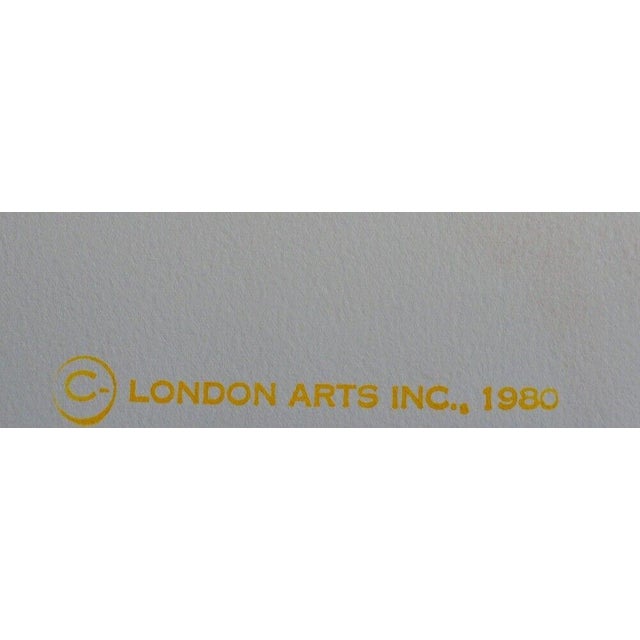 Contemporary 1980s Lester Johnson Street Scene White Dress For Sale - Image 3 of 3