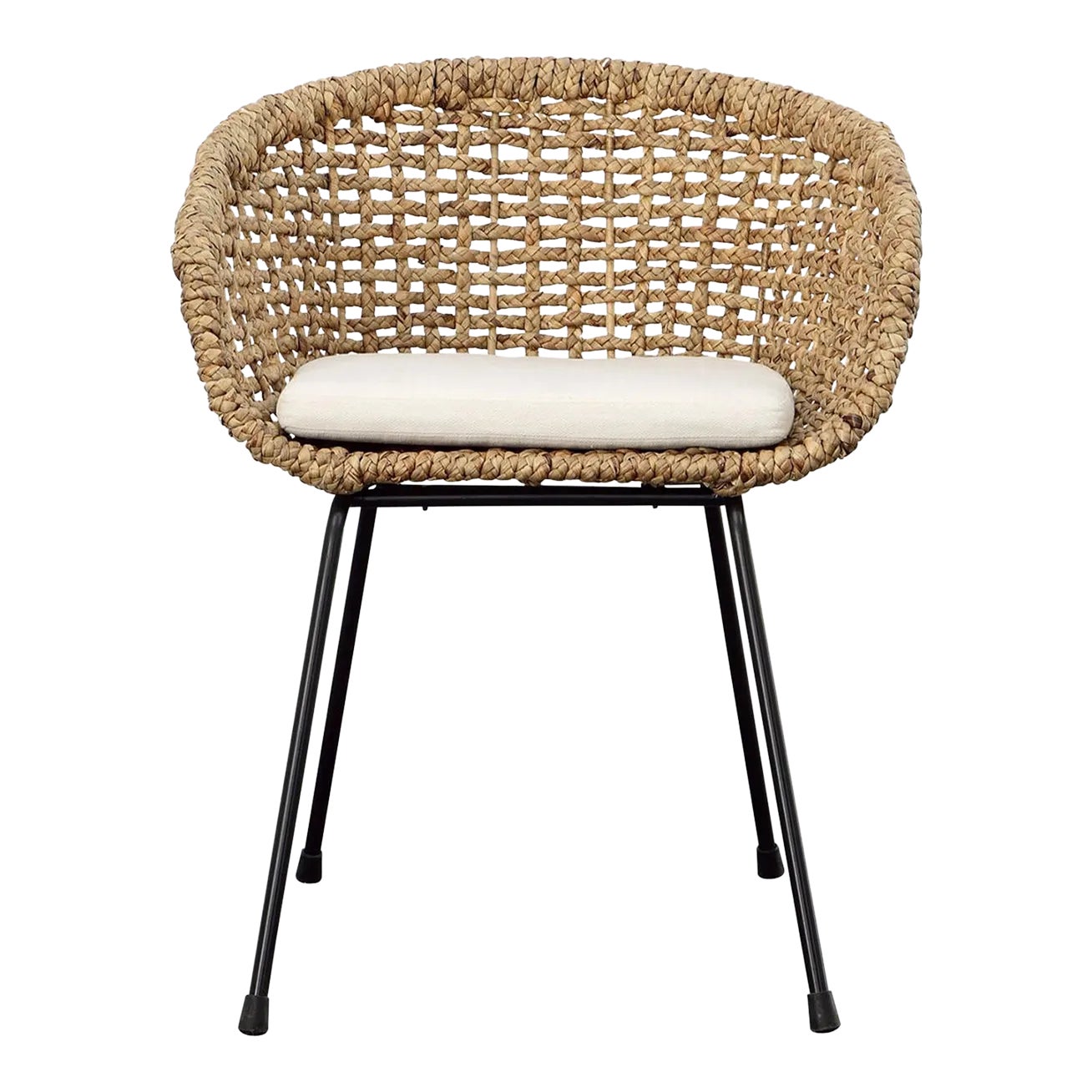 Ella Rope Weave Dining Chair | Chairish