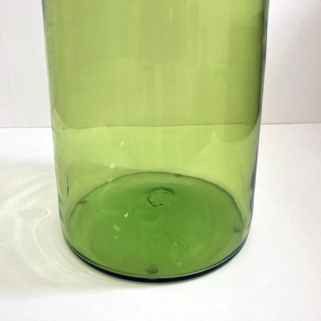 1960s Vintage Blenko Large Covered Decanter, Design by Nickerson For Sale - Image 5 of 8
