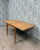 Mid-century extendable oak dining table, 1950s-1960s. Square when closed, rectangular when open, it extends from 80 to 160...