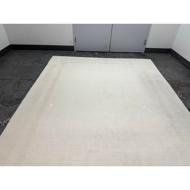 Textile 8ft2in × 10ft Serena & Lily Lafayette Ivory Rug For Sale - Image 7 of 12