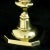 Metal Small Victorian Knop-Stemmed Brass Candlesticks, 1890s, Set of 2 For Sale - Image 7 of 8