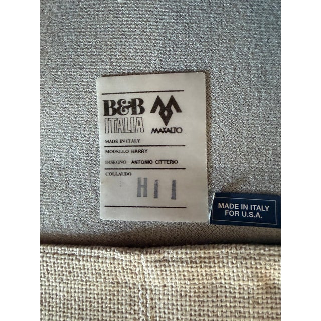 1990s Vintage B&b Italia "Harry" Sectional Sofa For Sale - Image 5 of 6
