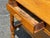 19th C. Tiger Oak One-Drawer Library Table - Twist Legs + Highly Detailed For Sale - Image 4 of 17