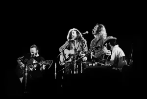 1974 Original Giclee Photograph of Crosby, Stills Nash & Young